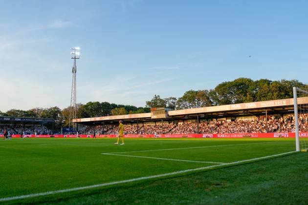 VELSEN-ZUID , 14-08-2026 , BUKO Stadion , season 2026 2027 , Dutch Eredivisie football , match between Telstar and Sparta Rotterdam , Picture shows stadium overview, overview, sfeer, pitch view Telstar - Sparta  x205710113x Copyright:
