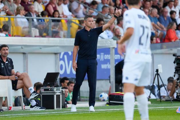 VELSEN-ZUID , 14-08-2026 , BUKO Stadion , season 2026 2027 , Dutch Eredivisie football , match between Telstar and Sparta Rotterdam , Picture shows Sparta Rotterdam coach Rogier Meijer Telstar - Sparta x205710271x Copyright: