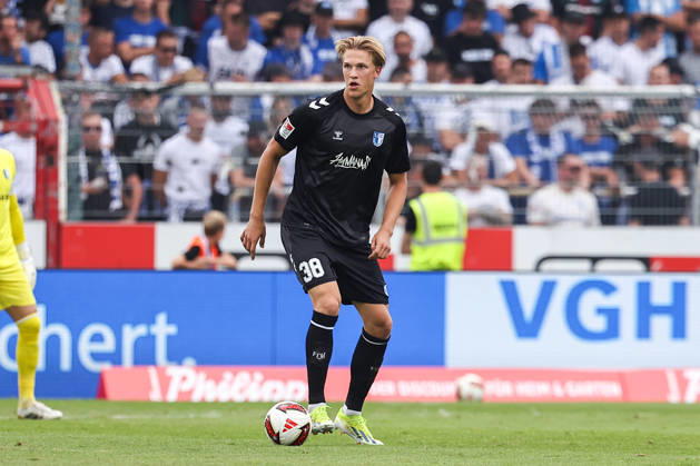 August 15, 2026, xkwix, Soccer, 2. Bundesliga, VfL Osnabrück 1 FC Magdeburg, Stadion an der Bremer Brücke, Matchday 2, 2026–2027 Season Luka Hyrylaeinen 1 FC Magdeburg 38 DFB regulations prohibit any use of photographs as image sequences and or quasi-video Photo xKamilxWilkowskixPressefotoKochx Lower Saxony, Germany