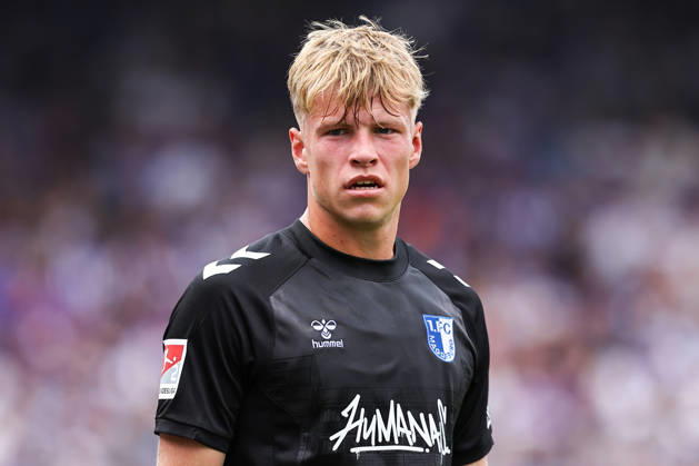 August 15, 2026, xkwix, Soccer, 2. Bundesliga, VfL Osnabrück 1 FC Magdeburg, Stadion an der Bremer Brücke, Matchday 2, 2026–2027 Season Luka Hyrylaeinen 1 FC Magdeburg 38 DFB regulations prohibit any use of photographs as image sequences and or quasi-video Photo by xKamilxWilkowskixPressefotoKochx Lower Saxony, Germany