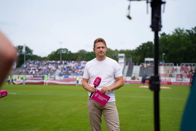 German Soccer, 3rd Division, Matchday 2, Hänsch Arena, SV Meppem vs. SG Sonnenhof Großaspach Magenta Copyright: xMichelxWittex
