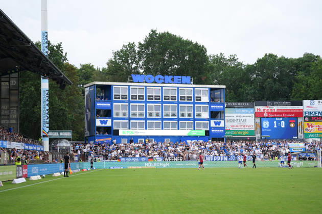 German Soccer, 3rd Division, Matchday 2, Hänsch Arena, SV Meppem vs. SG Sonnenhof Großaspach Wocken Tower, the VIP area in Meppen Copyright: xMichelxWittex