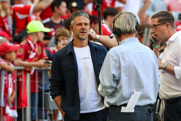 Martin Demichelis, RB Leipzig Head Coach, pre-match, GER, FC Bayern Munich vs. RB Leipzig, Soccer, Telekom Cup, Friendly, 2026–2027 Season, August 15, 2026, GER, FC Bayern Munich vs. RB Leipzig, Soccer, Telekom Cup, Friendly Match, 2026–2027 Season, August 15, 2026, Munich Copyright: xEibner-Pressefoto JennixMaulx EP_JML