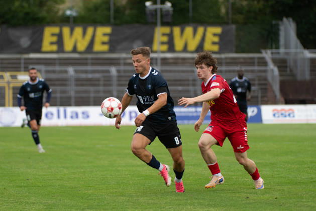 August 15, 2026, GER, Soccer, Regionalliga Nord, Matchday 4, 2026–2027 Season, Oldenburg, Marschweg Stadium, VfB Oldenburg vs. FC Eintracht Norderstedt, Referee: Rafael BRAND, VfB Oldenburg 8, Oldenburg, Marschweg Stadium, Lower Saxony, Germany Copyright: xnordphotoxGmbHx xRojahnx