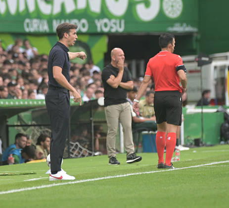 ESP LaLiga EA Sports: Racing Santander vs. Villarreal CF — Inigo Perez of Villarreal during the LaLiga EA Sports match between Racing Santander and Villarreal CF, played at Campos de Sport de El Sardinero Stadium in Cantabria on August 16, 2026, in Spain — Spain Soccer Copyright: xAlbertoxLosax xAgenciaxLOFx
