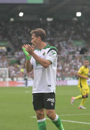 ESP LaLiga EA Sports: Racing Santander vs. Villarreal CF — Sergio Canales of Racing Santander during the LaLiga EA Sports match between Racing Santander and Villarreal CF, played at Campos de Sport de El Sardinero Stadium in Cantabria on August 16, 2026, in Spain — Spanish Soccer Copyright: xAlbertoxLosax xAgenciaxLOFx