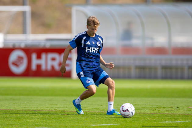 August 20, 2026, Soccer, FC Schalke 04 practice Luca Vozar FC Schalke 04 Gelsenkirchen FC Schalke 04 training facility NRW Germany xRHR PHOTO YYx Copyright: RHR-FOTOx RHR-FOTO YY