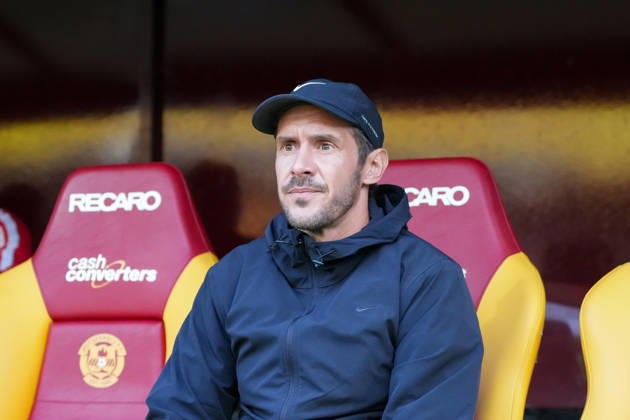 Julian Schuster, SC Freiburg, Coach, Scotland, Soccer, UEFA Conference League, Playoffs, First Leg, 2026–2027, Motherwell FC vs. SC Freiburg, August 20, 2026, Fir Park Stadium, Motherwell, Fir Park Stadium, North Lanarkshire, Scotland Copyright: xArnexAmbergx
