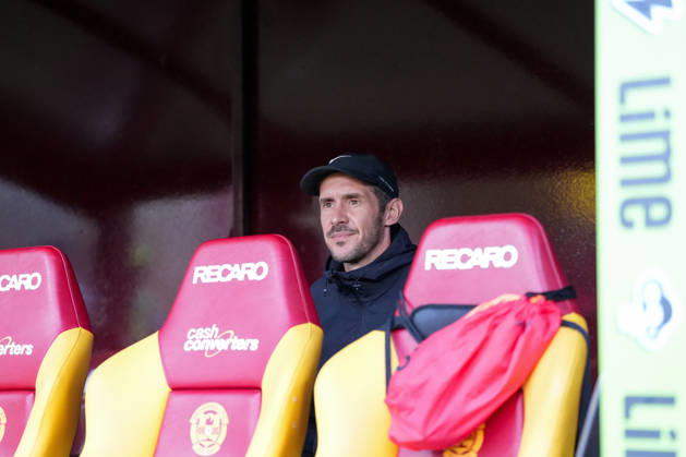 Julian Schuster, SC Freiburg, Coach, Scotland, Soccer, UEFA Conference League, Playoffs, First Leg, 2026–2027, Motherwell FC vs. SC Freiburg, August 20, 2026, Fir Park Stadium, Motherwell, Motherwell, Fir Park Stadium, North Lanarkshire, Scotland Copyright: xArnexAmbergx
