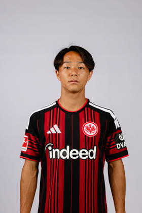 Keita Kosugi Eintracht Frankfurt Eintracht Frankfurt Photo Shoot 2026 2027 Eintracht Frankfurt Photo Shoot 2026 2027 SGE