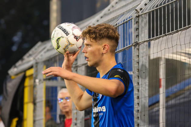 Moritz Malik Polte, SV Waldhof Mannheim, 3 Soccer, DFB Cup, 1st Round, SV Waldhof Mannheim vs. 1 FC Kaiserslautern on August 21, 2026, at Carl Benz Stadium in Mannheim, Germany; Carl Benz Stadium, Mannheim, Germany Copyright: xFranzxReindelx