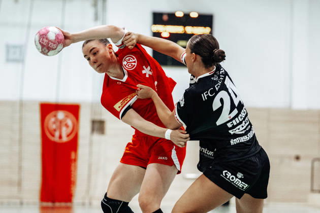 Lisa Fuchs, SG Nürtingen Zizishausen, No. 24 GER, 1 FSV Mainz 05 vs. SG Nürtingen Zizishausen, DHB Women s Cup, Bundesliga, Matchday 1, 2026–2027 Season, August 21, 2026 Eibner Press Photo Attila Ziga GER, 1 FSV Mainz 05 vs. SG Nürtingen-Zizishausen, DHB Women’s Cup, Bundesliga, Matchday 1, 2026–2027 Season, August 21, 2026, Mainz Copyright: xEibner-Pressefotox EP_AZA