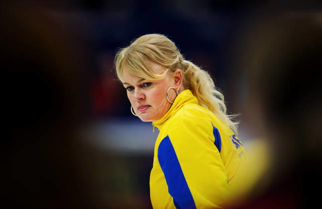 2010 Winter Olympics, Curling, Womens, Final, Canada vs. Sweden, Anette Norberg, Sweden, Vancouver, Canada  Copyright: xJoelxMarklundx