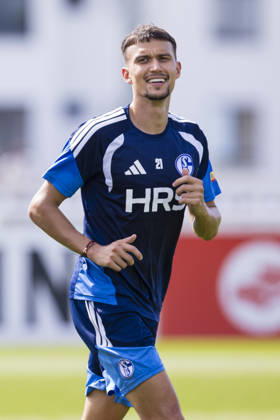 August 27, 2026, Soccer, FC Schalke 04 practice, Dejan Ljubicic, FC Schalke 04, Gelsenkirchen, FC Schalke 04 training facility, North Rhine-Westphalia, Germany, xRHR, PHOTO YYx Copyright: RHR-FOTOx RHR-FOTO YY