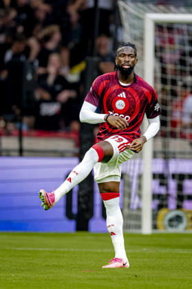AMSTERDAM: AFC Ajax Amsterdam forward Toluwalase Arokodare during the UEFA Conference League at the Johan Cruijff ArenA on August 27, 2026, in Amsterdam, the Netherlands. Photo by DeFodi Images