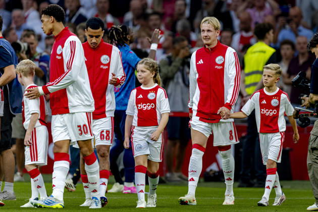 AMSTERDAM: AFC Ajax Amsterdam midfielder Julian Brandt during the UEFA Conference League at the Johan Cruijff ArenA on August 27, 2026, in Amsterdam, the Netherlands. Photo by DeFodi Images