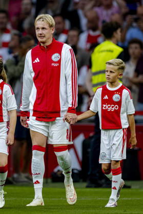 AMSTERDAM: AFC Ajax Amsterdam midfielder Julian Brandt during the UEFA Conference League at the Johan Cruijff ArenA on August 27, 2026, in Amsterdam, the Netherlands. Photo by DeFodi Images