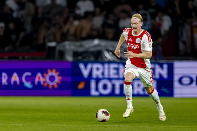 AMSTERDAM: AFC Ajax Amsterdam midfielder Julian Brandt during the UEFA Conference League at the Johan Cruijff ArenA on August 27, 2026, in Amsterdam, the Netherlands. Photo by DeFodi Images