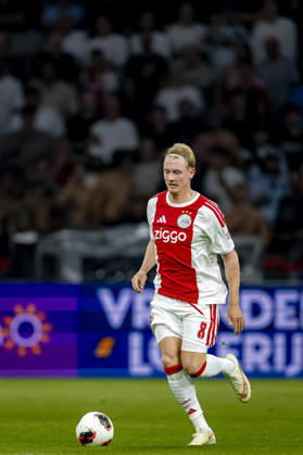 AMSTERDAM: AFC Ajax Amsterdam midfielder Julian Brandt during the UEFA Conference League at the Johan Cruijff ArenA on August 27, 2026, in Amsterdam, the Netherlands. Photo by DeFodi Images