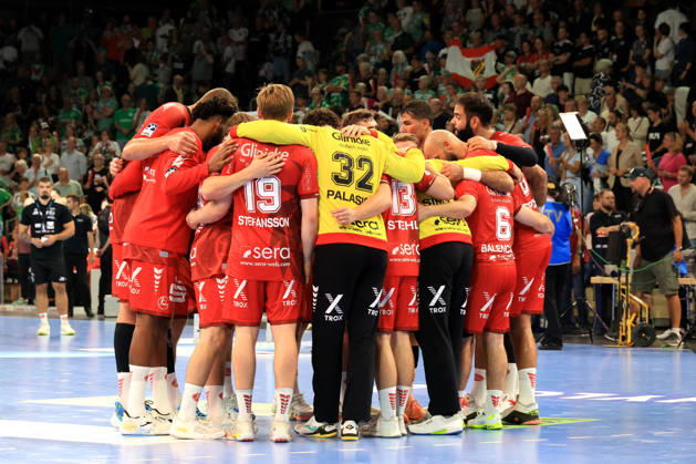 August 27, 2026, GER Germany, Handball, 1st Bundesliga, August 27, 2026, 2026–2027 Season, Berlin, Fuechse Berlin vs. Melsungen Melsunger Spielerkreis, Max Schmeling Halle, Berlin, Germany Copyright: xNordphotox xEnglerx
