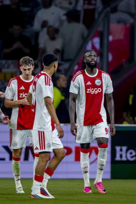 AMSTERDAM: AFC Ajax Amsterdam forward Toluwalase Arokodare during the UEFA Conference League at the Johan Cruijff ArenA on August 27, 2026, in Amsterdam, the Netherlands. Photo by DeFodi Images