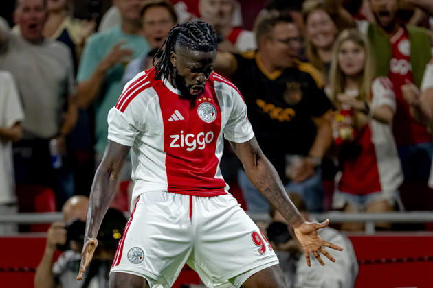 AMSTERDAM: AFC Ajax Amsterdam forward Toluwalase Arokodare during the UEFA Conference League at the Johan Cruijff ArenA on August 27, 2026, in Amsterdam, the Netherlands. Photo by DeFodi Images