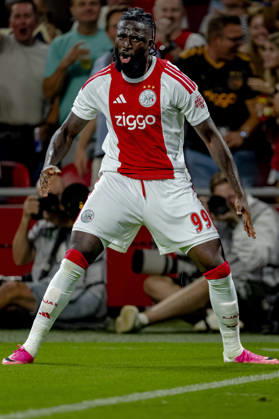 AMSTERDAM: AFC Ajax Amsterdam forward Toluwalase Arokodare during the UEFA Conference League at the Johan Cruijff ArenA on August 27, 2026, in Amsterdam, the Netherlands. Photo by DeFodi Images