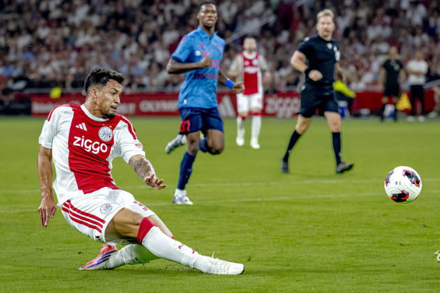 AMSTERDAM: AFC Ajax Amsterdam forward Marcos Leonardo during the UEFA Conference League at the Johan Cruijff ArenA on August 27, 2026, in Amsterdam, the Netherlands. Photo by DeFodi Images