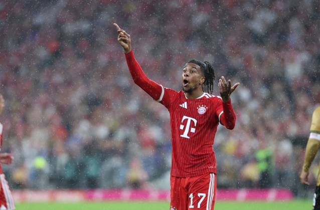August 28, 2026, GER, Soccer, Men s, Bundesliga 1, 2026–2027 Season, Matchday 1, FC Bayern Munich vs. VfB Stuttgart Michael Olise FC Bayern Munich 17 claims DFB and DFL regulations prohibit any use of photographs as image sequences and or quasi-video Munich Allianz Arena Bayern Germany Copyright: xNordphoto Schneiderx