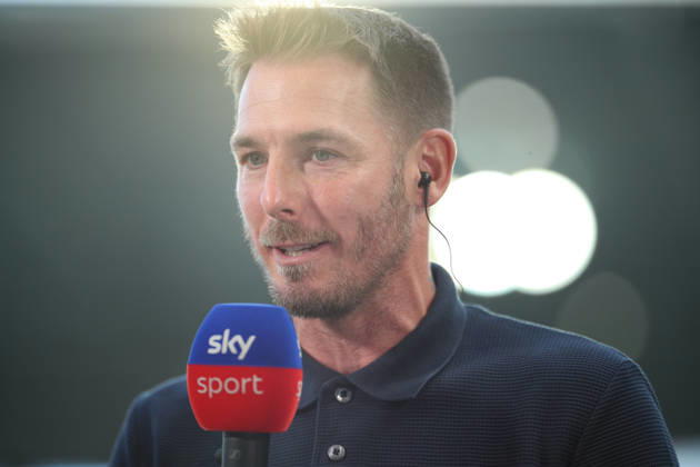 Tobias Strobl, VfL Wolfsburg, Head Coach in a TV Interview, Karlsruher SC vs. VfL Wolfsburg, 2. Bundesliga, Matchday 3, 2026–2027, August 29, 2026, DFL regulations prohibit any use of photographs as image sequences and or quasi-video, Karlsruher SC vs. VfL Wolfsburg, 2. Bundesliga, Matchday 3, 2026–2027, August 29, 2026, Karlsruhe Copyright: xEibner-Pressefoto JanxPrihodax EP_JPA