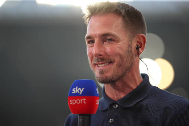 Tobias Strobl, VfL Wolfsburg, Head Coach in a TV Interview, Karlsruher SC vs. VfL Wolfsburg, 2. Bundesliga, Matchday 3, 2026–2027, August 29, 2026, DFL regulations prohibit any use of photographs as image sequences and or quasi-video, Karlsruher SC vs. VfL Wolfsburg, 2. Bundesliga, Matchday 3, 2026–2027, August 29, 2026, Karlsruhe Copyright: xEibner-Pressefoto JanxPrihodax EP_JPA