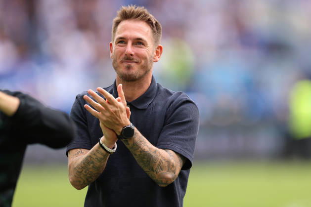 Tobias Strobl, VfL Wolfsburg, head coach in the stands with the fans, Karlsruher SC vs. VfL Wolfsburg, 2. Bundesliga, Matchday 3, 2026–2027, August 29, 2026, DFL regulations prohibit any use of photographs as image sequences and or quasi-video, Karlsruher SC vs. VfL Wolfsburg, 2. Bundesliga, Matchday 3, 2026–2027, August 29, 2026, Karlsruhe Copyright: xEibner-Pressefoto JanxPrihodax EP_JPA