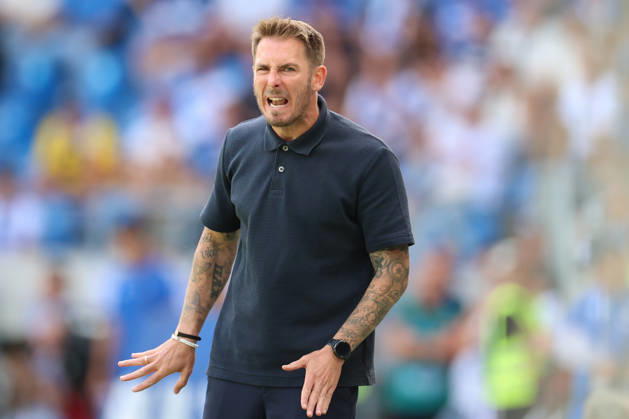 Tobias Strobl, VfL Wolfsburg, Head Coach, Karlsruher SC vs. VfL Wolfsburg, 2. Bundesliga, Matchday 3, 2026–2027, August 29, 2026, DFL regulations prohibit any use of photographs as image sequences and or quasi-video, Karlsruher SC vs. VfL Wolfsburg, 2. Bundesliga, Matchday 3, 2026–2027, August 29, 2026, Karlsruhe Copyright: xEibner-Pressefoto JanxPrihodax EP_JPA