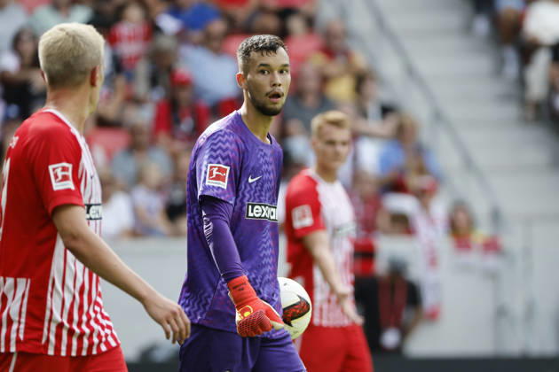 Mio Backhaus, SC Freiburg, 01, Germany, Soccer, Bundesliga 1, Matchday 1, 2026–2027, SC Freiburg vs. SV Werder Bremen, August 30, 2026, Freiburg im Breisgau, Europa-Park Stadium, Germany Copyright: xGrantxHubbsx