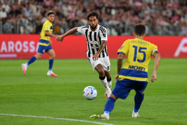 IPA87943069 - Nico Gonzalez of Juventus FC during the 2026 27 Serie A match between Juventus FC and Parma Calcio at Allianz Stadium on August 29, 2026, in Turin, Italy — Photo by Giuliano Marchisciano  Copyright: xGiulianoxMarchisciano IPAxSportx xx 87943069