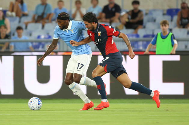 IPA87946911 - Nuno Tavares of Societa Sportiva Lazio is in action during the 2026 2027 Serie A match between S.S. Lazio and Genoa C.F.C. at the Stadio Olimpico in Rome, Italy.  Copyright: xMatteoxCassoni IPAxSportx xx 87946911