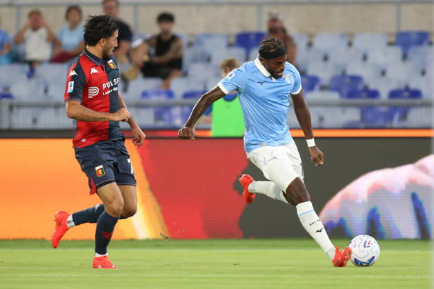 IPA87947054 - Nuno Tavares of Società Sportiva Lazio is in action during the 2026–2027 Serie A match between S.S. Lazio and Genoa C.F.C. at the Stadio Olimpico in Rome, Italy.  Copyright: xMatteoxCassoni IPAxSportx xx 87947054