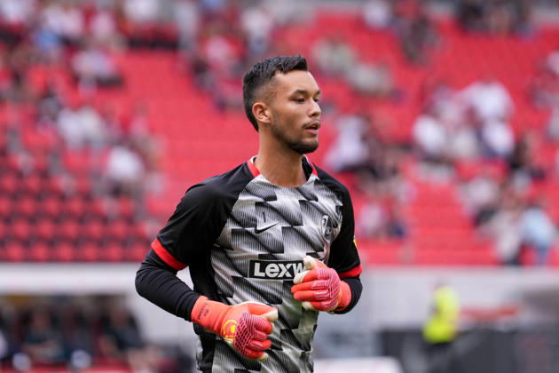 Mio Backhaus, SC Freiburg, 01, Germany, Soccer, Bundesliga 1, Matchday 1, 2026–2027, SC Freiburg vs. SV Werder Bremen, August 30, 2026, Europa-Park Stadium, Freiburg, Freiburg, Europa-Park Stadium, Baden-Württemberg, Germany Copyright: xArnexAmbergx