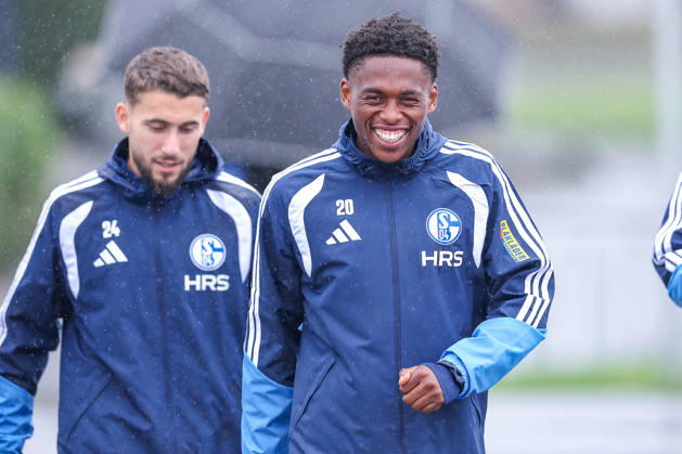 September 3, 2026, Soccer, FC Schalke 04 training session, Junior Adamu, FC Schalke 04, Gelsenkirchen, FC Schalke 04 training facility, North Rhine-Westphalia, Germany, xRHR, PHOTO YYx Copyright: RHR-FOTOx RHR-FOTO YY