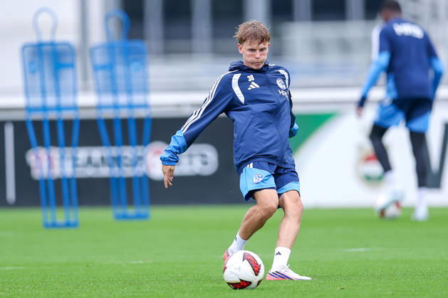 September 3, 2026, Soccer, FC Schalke 04 Training Session Luca Vozar FC Schalke 04 Gelsenkirchen FC Schalke 04 Training Facility NRW Germany xRHR PHOTO YYx Copyright: RHR-FOTOx RHR-FOTO YY