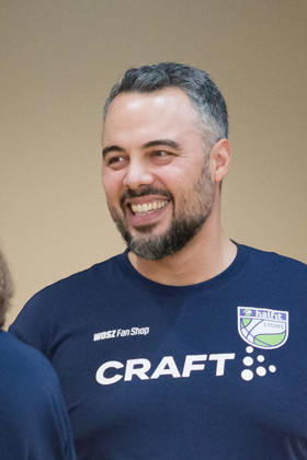 Timur Topal, Head Coach of the Lions, Halfit Lions vs. Chemcats Chemnitz, Women s Basketball, Exhibition Game, 1st Bundesliga, 2nd Bundesliga North, DBBL, 2026–27 Season, May 9, 2026, SWH Arena, Halle, Saxony-Anhalt, Germany