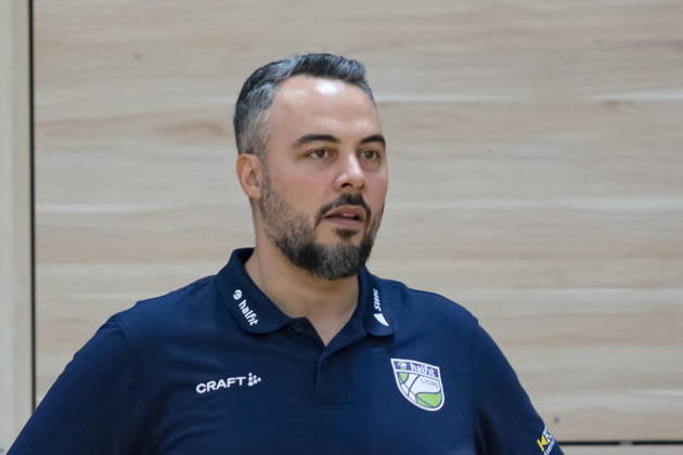 Timur Topal, Head Coach of the Lions, Halfit Lions vs. Chemcats Chemnitz, Women s Basketball, Exhibition Game, 1st Bundesliga, 2nd Bundesliga North, DBBL, 2026–27 Season, May 9, 2026, SWH Arena, Halle, Saxony-Anhalt, Germany