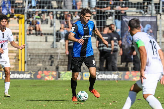 Maximilian Thalhammer, SV Waldhof Mannheim, 8th Soccer 3rd Division, Matchday 4, SV Waldhof Mannheim vs. SC Verl on September 5, 2026, at Carl Benz Stadium in Mannheim, Germany; Carl Benz Stadium, Mannheim, Germany Copyright: xFranzxReindelx