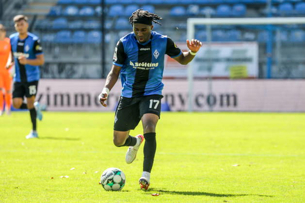 Darnell Keumo, SV Waldhof Mannheim, 17th Soccer 3rd Division, Matchday 4, SV Waldhof Mannheim vs. SC Verl on September 5, 2026, at Carl Benz Stadium in Mannheim, Germany; Carl Benz Stadium, Mannheim, Germany Copyright: xFranzxReindelx
