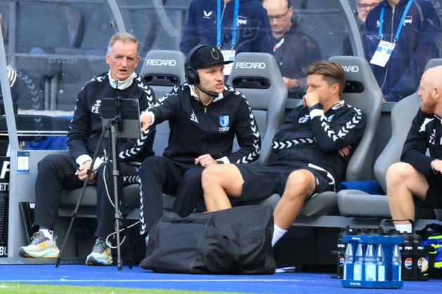 September 6, 2026, Germany, Soccer, 2. Bundesliga, Matchday, 2026–2027 Season, Berlin Olympic Stadium, Hertha BSC vs. 1. FC Magdeburg; Coach Petrik Sander; 1. FC Magdeburg; 2. League; DFB and DFL regulations prohibit any use of photographs as image sequences and or quasi-video; Berlin; Berlin Olympic Stadium; Berlin, Germany Copyright: xNordphotox xEnglerx