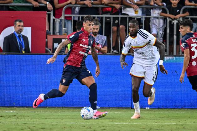 IPA88249570 - Daniel Maldini of Cagliari Calcio during the Cagliari Calcio vs. US Lecce Italian Serie A soccer match in Cagliari, Italy, on September 7, 2026 Copyright: xLuigixCanu IPAxSportx xx IPA88249570