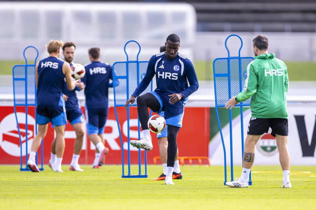 September 8, 2026, Soccer, FC Schalke 04 practice Bryan Lasme FC Schalke 04 Gelsenkirchen FC Schalke 04 training facility NRW Germany xRHR PHOTO YYx Copyright: RHR-FOTOx RHR-FOTO YY