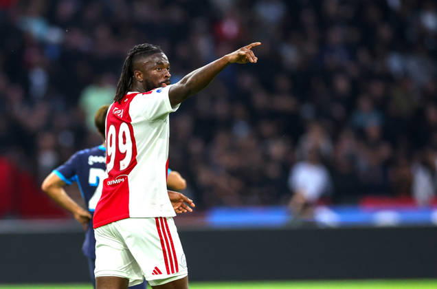AMSTERDAM AFC Ajax Amsterdam forward Tolu Arokodare celebrates after scoring during the Vriendenloterij Eredivisie match between Ajax and PSV at the Johan Cruijff ArenA on September 5, 2026, in Amsterdam, the Netherlands. PETER LOUS EYE4IMAGES DeFodi Images