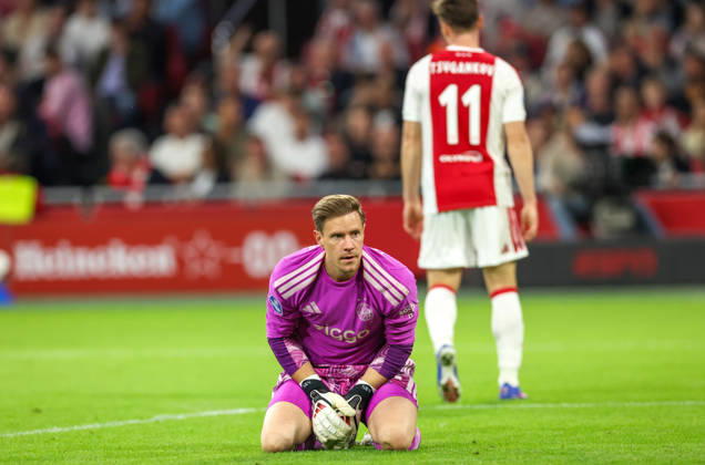 AMSTERDAM: AFC Ajax Amsterdam goalkeeper Marc Ter Stegen during the Vriendenloterij Eredivisie match between Ajax and PSV at the Johan Cruijff ArenA on September 5, 2026, in Amsterdam, the Netherlands. PETER LOUS EYE4IMAGES DeFodi Images