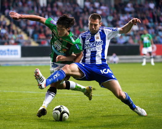 Soccer, Allsvenskan, GAIS IFK Gothenburg Romário Pereira Sipião, GAIS Stefan Selakovic, IFK Gothenburg Gothenburg, Sweden  Copyright: xDanielxStillerx